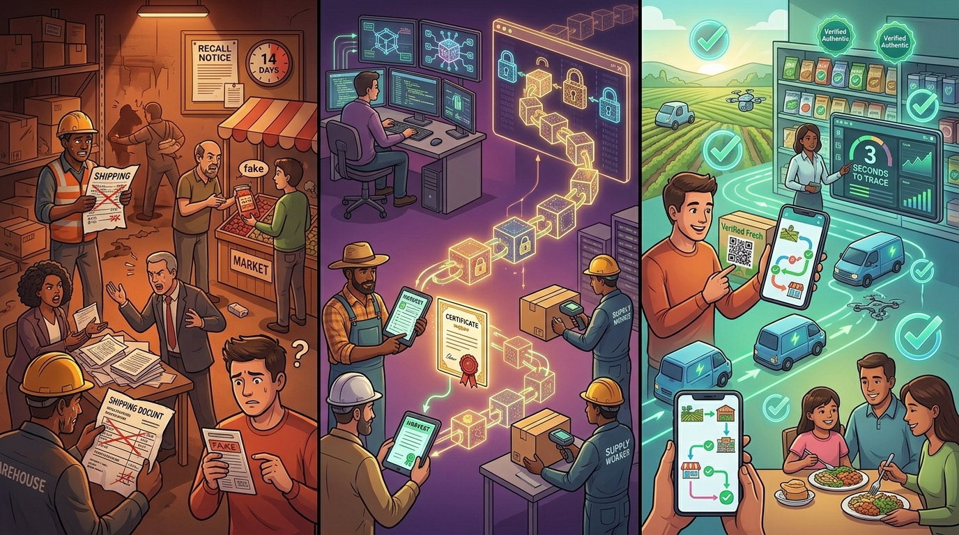 Blockchain Integration - Enterprise blockchain for supply chain traceability and smart contracts